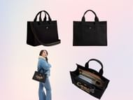 Here's another look at the Black colorway of the bag (Image via Coach)